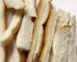 節約♪たまごサンドとパン耳の揚げ菓子。作り方3写真