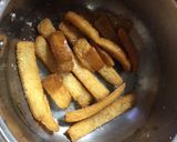 節約♪たまごサンドとパン耳の揚げ菓子。作り方6写真