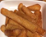 節約♪たまごサンドとパン耳の揚げ菓子。作り方7写真