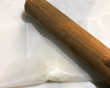 余ったご飯粒で愛犬用・ご飯せんべい！作り方3写真
