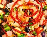 ナスのトマトチーズ焼き作り方5写真