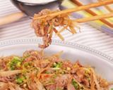 めちゃウマ♪ごぼうと牛肉の炒め煮作り方11写真