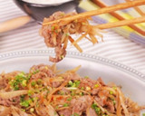 めちゃウマ♪ごぼうと牛肉の炒め煮作り方11写真