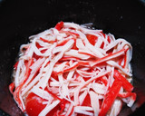 カニカマトマト炊き込みご飯(簡単)作り方4写真