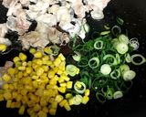 豚バラとネギの☆簡単パラパラ塩炒飯作り方5写真