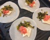トースターで作れる！明太高菜チーズ餃子作り方1写真