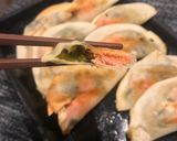 トースターで作れる！明太高菜チーズ餃子作り方4写真