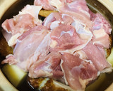 お鍋の素活用●鶏肉のおでん風煮込み作り方3写真