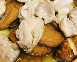 お鍋の素活用●鶏肉のおでん風煮込み作り方4写真
