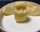 ヒマな時作る 楽しいりんごの飾り切り作り方4写真