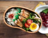 毎日お弁当♪ローズマリーチキン弁当作り方5写真