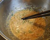 おから入り挽肉のオムレツ✿作り方3写真