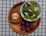 ハロウィン⭐ドクロカップケーキ作り方4写真