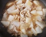 レンジで時短☆豚肉と大根の煮物作り方3写真