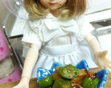 リカちゃん♡冷食で？甘長ピーマンと皮炒め作り方11写真