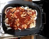リンナイ デリシア 鶏肉のトマト煮込み作り方6写真