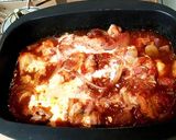 リンナイ デリシア 鶏肉のトマト煮込み作り方9写真