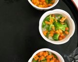 全てレンジ2種のかき揚げあんかけ卵とじ作り方1写真