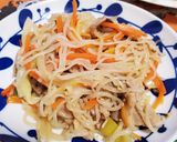 しらたきチャプチェ作り方24写真