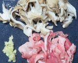 時短簡単☆豚肉と蓮根と舞茸のオイマヨ炒め作り方2写真