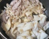時短簡単☆豚肉と蓮根と舞茸のオイマヨ炒め作り方8写真