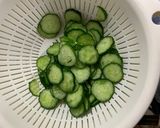きゅうりと三つ葉のお浸し作り方1写真