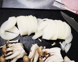 クリームシチューのルーdeクリームパスタ作り方2写真