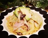 クリームシチューのルーdeクリームパスタ作り方11写真