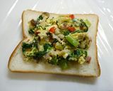 痛風対策！野菜たっぷり☆サンドイッチ作り方5写真