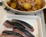 ストウブで作るイワシと彩野菜のパン粉焼き作り方7写真