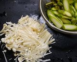 レンジで簡単！ベジタブルエッグチーズ作り方1写真