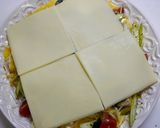 レンジで簡単！ベジタブルエッグチーズ作り方5写真