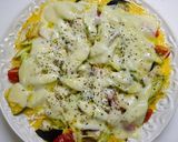 レンジで簡単！ベジタブルエッグチーズ作り方6写真