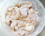 柔らか鶏むね肉の唐揚げ★黒酢あんかけ作り方10写真