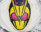 仮面ライダーゼロワン　ケーキプレート作り方5写真