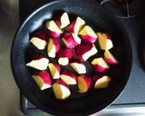ざらめでカリッと薩摩芋の塩バターカラメル作り方2写真