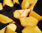 ざらめでカリッと薩摩芋の塩バターカラメル作り方6写真