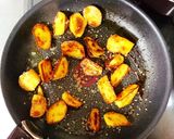 ざらめでカリッと薩摩芋の塩バターカラメル作り方12写真