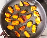 ざらめでカリッと薩摩芋の塩バターカラメル作り方13写真
