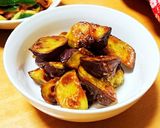 ざらめでカリッと薩摩芋の塩バターカラメル作り方14写真