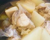 ♪メカジキと大根の煮物作り方4写真