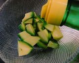 アボカドとマグロ漬けにトロロをかけました作り方3写真