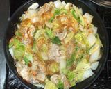 豚肉と白菜のキムチ蒸し♪簡単作り方17写真