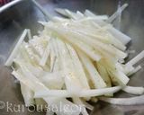 大根と柿de超簡単美味しいサラダ作り方3写真