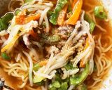 レンジで簡単野菜たっぷりラーメンの具作り方11写真
