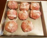 カリフラワーご飯と肉巻きおにぎり作り方5写真