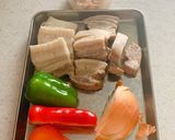スーチカーと白インゲン豆の煮込み作り方1写真