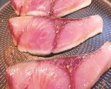 ぶりの照り焼きにトロロ✨作り方4写真