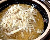 新生姜土鍋ごはん♪作り方1写真