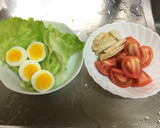 トマタマレタスの信号色サラダ!(^^)!作り方2写真